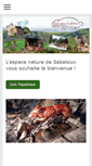 Mobile Screenshot of espacenaturesabatoux.fr
